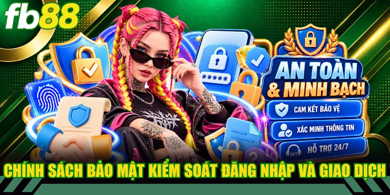 Chính sách bảo mật kiểm soát đăng nhập và giao dịch